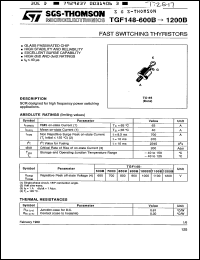 Click here to download TGF148-700B Datasheet