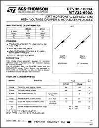 Click here to download DTV32-1000A Datasheet