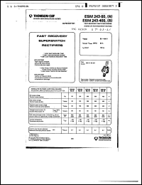 Click here to download ESM243-300R Datasheet