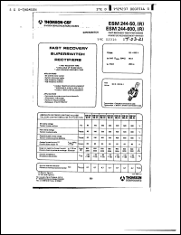 Click here to download ESM244-300R Datasheet