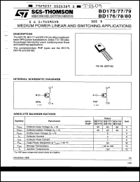 Click here to download BD177 Datasheet