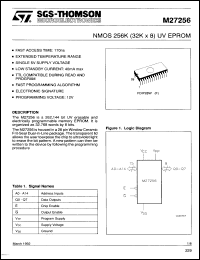 Click here to download M27256-20CP Datasheet