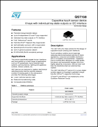 Click here to download QST1608KT0 Datasheet