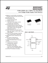 Click here to download M29W200BB70N1E Datasheet