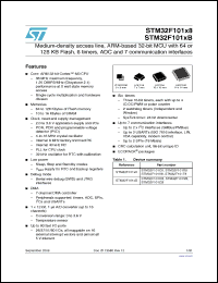 Click here to download STM32F101TBH6XXX Datasheet