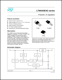 Click here to download L7818ACD2T-TR Datasheet