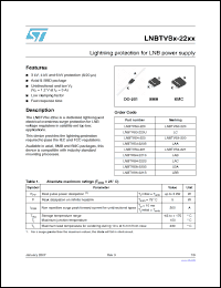 Click here to download LNBTVS6-220S Datasheet