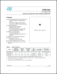 Click here to download STM1403BTOQ6F Datasheet