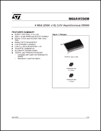 Click here to download M68AW256MN55ND6F Datasheet