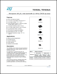 Click here to download TSV6394IPT Datasheet