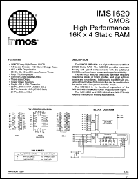 Click here to download IMS1620W70L Datasheet