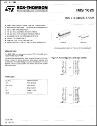Click here to download IMS1625W25 Datasheet