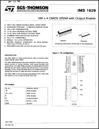 Click here to download IMS1629P25S Datasheet