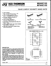 Click here to download M74HC132F1 Datasheet