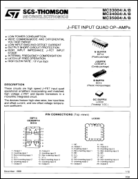 Click here to download MC35004BJ Datasheet