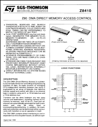 Click here to download MK3883P4Z80A-DMA Datasheet