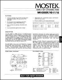 Click here to download MK4200N11 Datasheet