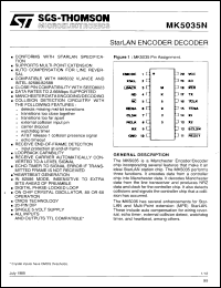 Click here to download MK5035N00 Datasheet