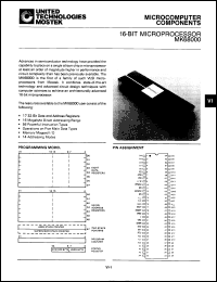 Click here to download MK68000P6 Datasheet