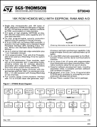 Click here to download ST9040C6/XX Datasheet