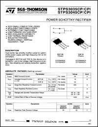 Click here to download STPS3035CP Datasheet