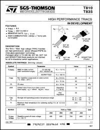 Click here to download T810-700W Datasheet