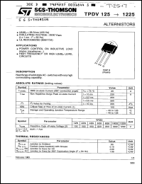 Click here to download TPDV225 Datasheet