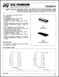 Click here to download TSG8670CC Datasheet