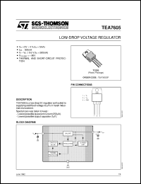 Click here to download TEA7605 Datasheet