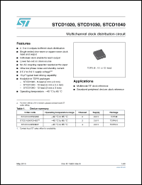 Click here to download STCD1020RDM6F Datasheet