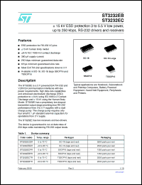 Click here to download ST3232EB Datasheet