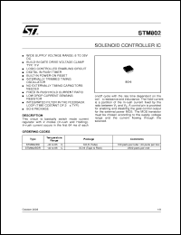 Click here to download STM802BDR Datasheet