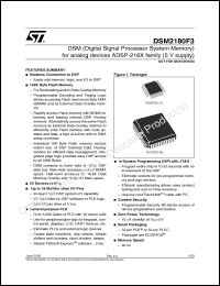 Click here to download DSM2180F3V-15T6 Datasheet