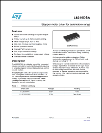 Click here to download E-L6219DSATR Datasheet