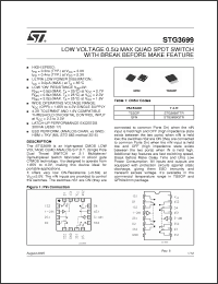 Click here to download STG3699_05 Datasheet