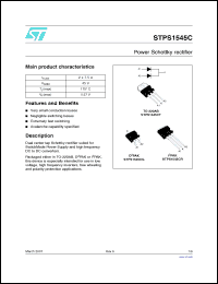 Click here to download STPS1545C Datasheet