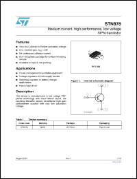 Click here to download STN878 Datasheet