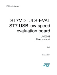 Click here to download UM0068 Datasheet