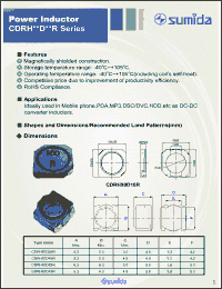 Click here to download CDRH38D14RHPNP-220MC Datasheet