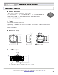 Click here to download CDRH125NP-271M Datasheet