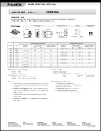 Click here to download CDEP104-1R8C-50 Datasheet