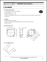 Click here to download CDRH4D16NP-150M Datasheet