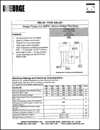 Click here to download KBL404 Datasheet