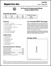 Click here to download TN0702 Datasheet