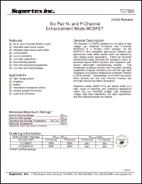 Click here to download TC7320FG-G Datasheet