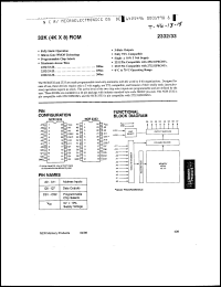 Click here to download NCR2333-20 Datasheet