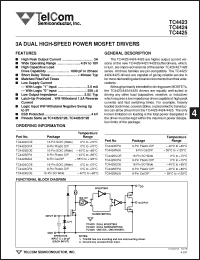 Click here to download TC4423EOE Datasheet