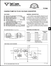 Click here to download TC7660MJA Datasheet