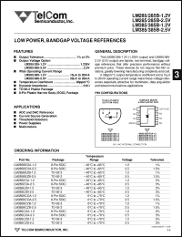 Click here to download LM385-2.5V Datasheet