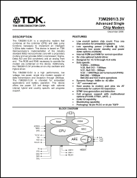 Click here to download 73M2901 Datasheet